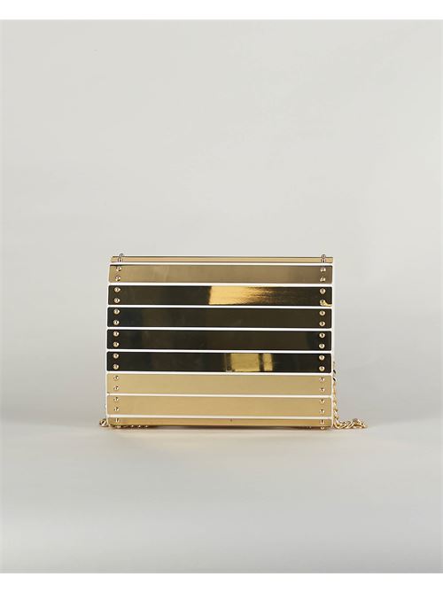 Mirrored clutch with shoulder strap Elisabetta Franchi ELISABETTA FRANCHI | Bag | BS57A42E2360